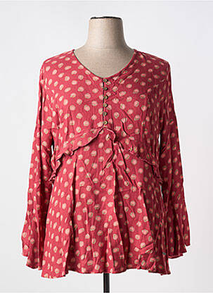 Tunică mâneci lungi roșu AGATHE & LOUISE femeie