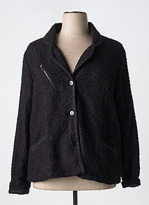 Jachete casual guler tip costum negru AGATHE & LOUISE femeie