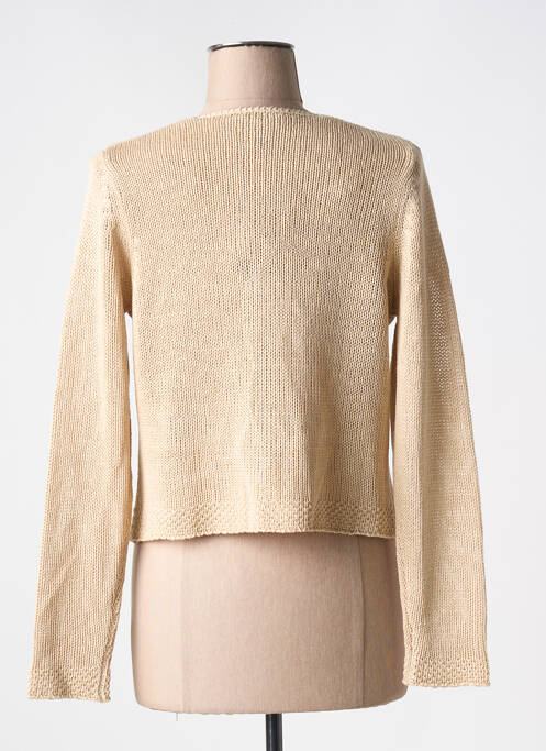 Vestă cu mâneci lungi bej MARBLE femeie