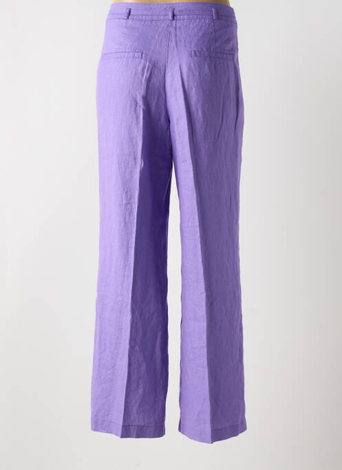 Pantalon evazat violet ESPRIT femeie