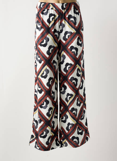 Pantalon larg maro ESPRIT femeie