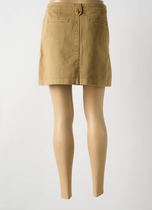 Fustă scurtă maro ARTLOVE femeie