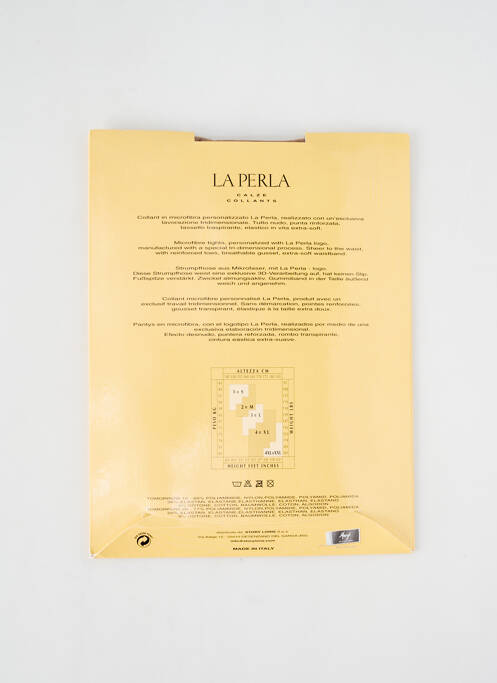 Colanți piele LA PERLA femeie