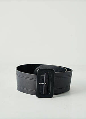 Curea efect material satinat negru ESPRIT femeie