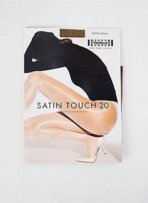 Colanți ușoară și transparentă verde WOLFORD femme