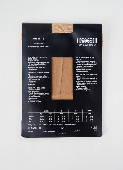 Colanți piele WOLFORD femeie