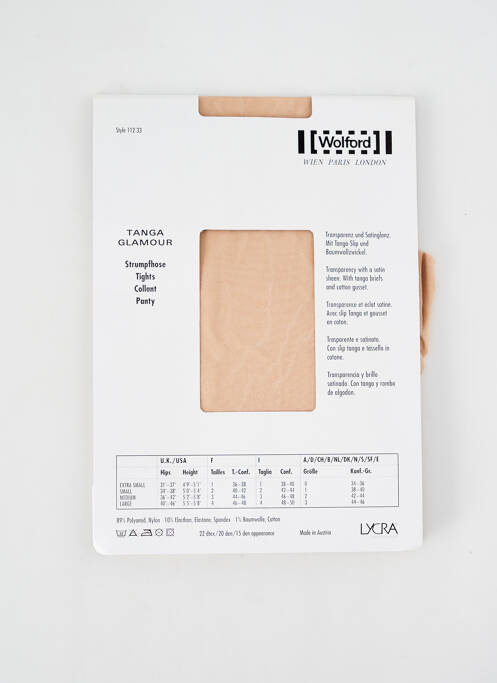 Colanți piele WOLFORD femeie