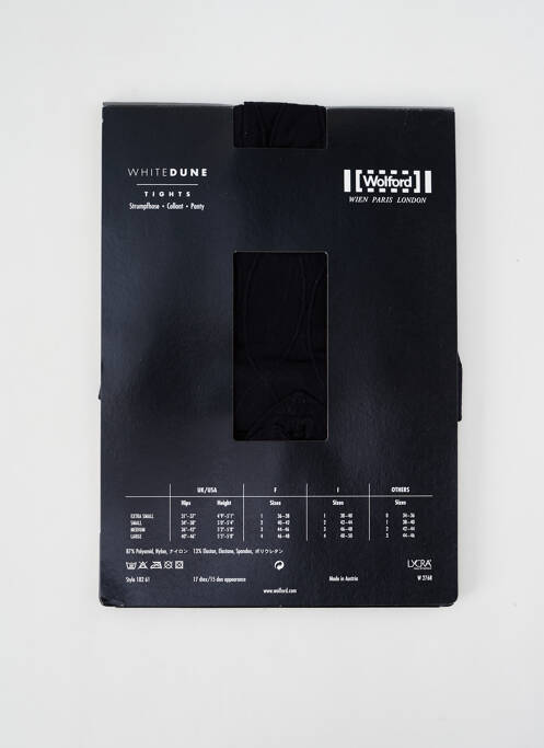 Colanți negru WOLFORD femeie