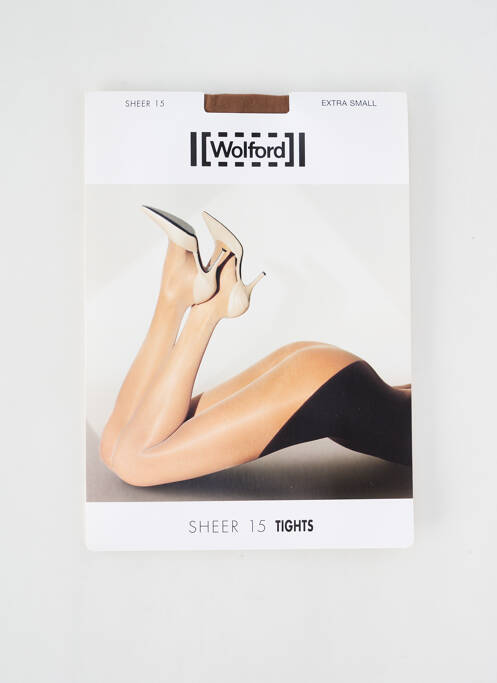 Colanți maro WOLFORD femeie