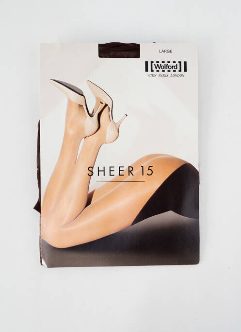 Colanți maro închis WOLFORD femeie