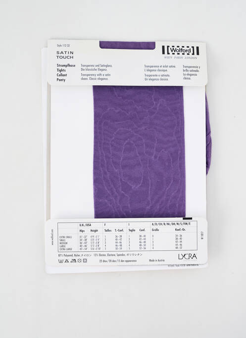 Colanți violet WOLFORD femeie