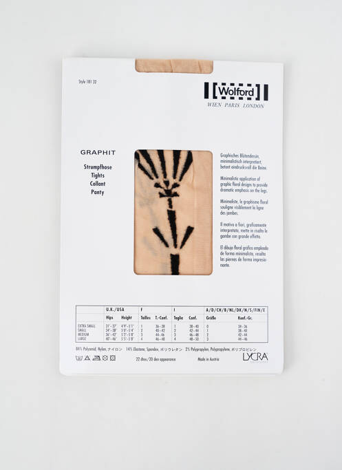 Colanți piele WOLFORD femeie