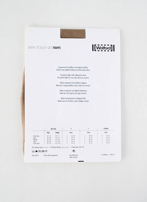 Colanți piele WOLFORD femeie