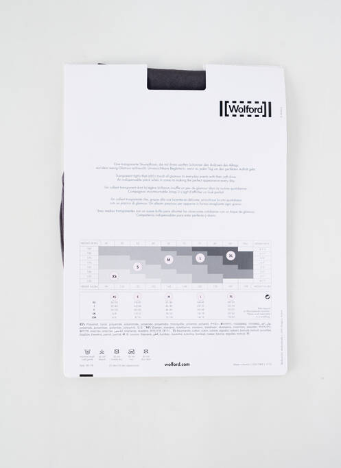 Colanți gri WOLFORD femeie