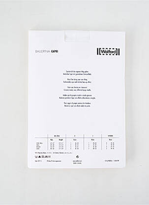 Colant elasticitate alb WOLFORD femeie