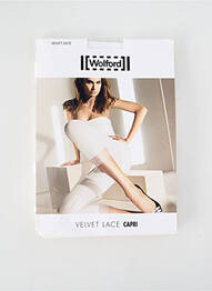 Colant elasticitate alb WOLFORD femeie