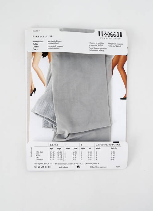 Colanți gri WOLFORD femeie