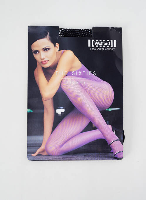 Colanți elasticitate negru WOLFORD femme