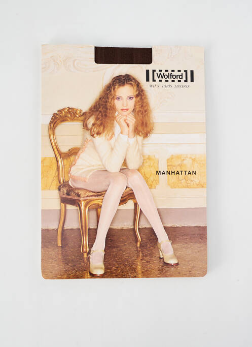 Colanți maro WOLFORD femeie