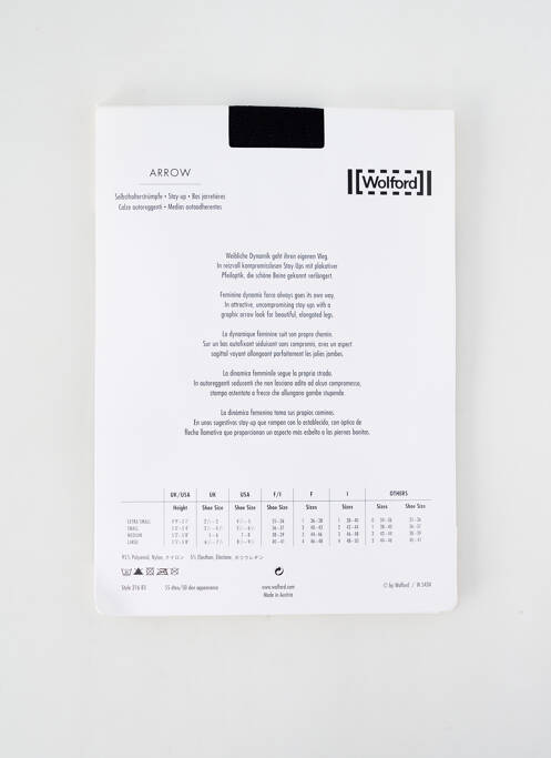 Colanți negru WOLFORD femeie