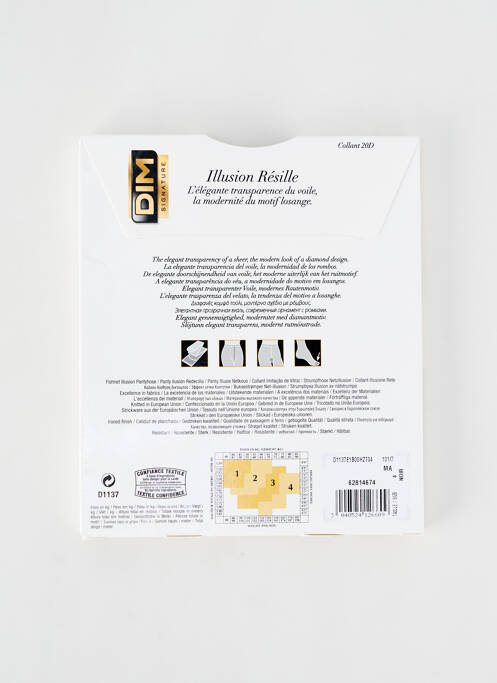 Colanți negru DIM femeie