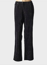 Pantalon drept elasticitate negru GUY DUBOUIS femme