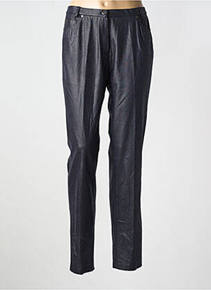 Pantalon slim talie elastică mărime normală albastru MERI & ESCA femeie