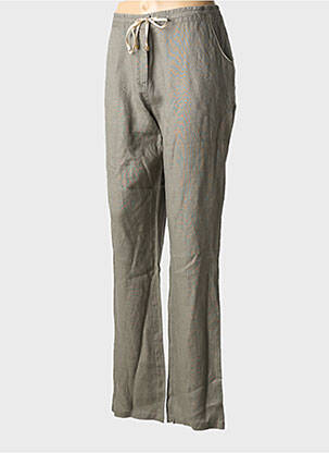 Pantalon drept gri JULIE GUERLANDE femeie