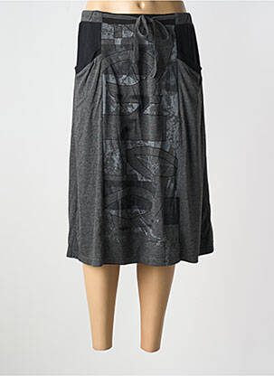 Fustă midi gri JEAN GABRIEL femeie