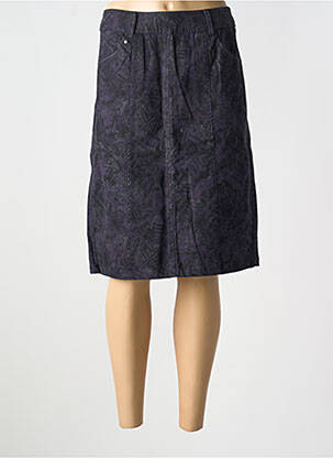 Fustă midi albastru JAC JAC femeie