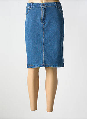 Fustă midi albastru CONCEPT K femeie