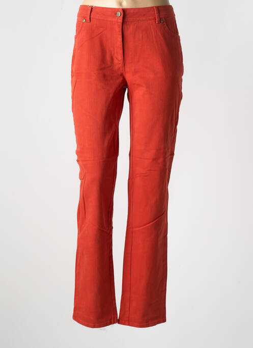 Blugi cu croială slim portocaliu JAC JAC femeie