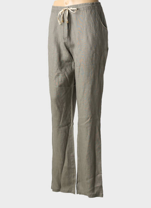 Pantalon drept gri JULIE GUERLANDE femeie