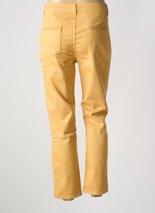 Blugi cu croială slim galben CONCEPT K femeie