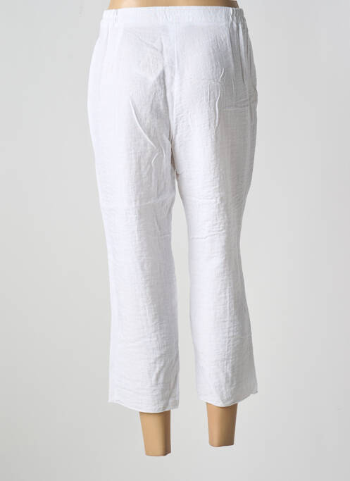 Pantalon trei sferturi alb TELMAIL femeie