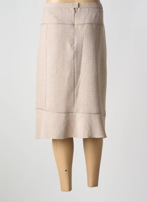 Fustă midi bej GUY DUBOUIS femeie