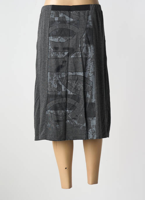 Fustă midi gri JEAN GABRIEL femeie