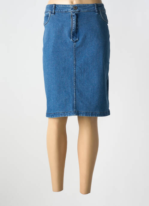 Fustă midi albastru CONCEPT K femeie