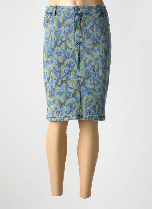 Fustă midi albastru CONCEPT K femeie