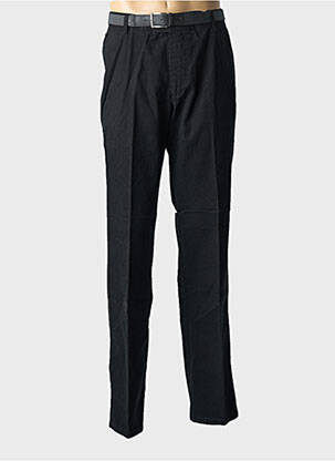 Pantalon drept elasticitate mărime normală negru GS CLUB bărbat