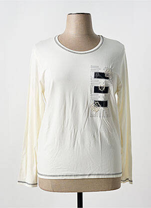 Tricou alb JEAN DELFIN femeie