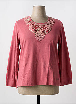 Tricou mâneci lungi mâneci lungi roz AGATHE & LOUISE femeie