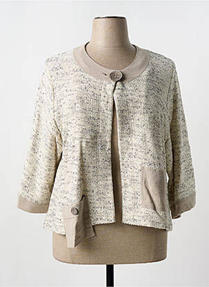 Vestă cu mâneci lungi gri MERI & ESCA femeie