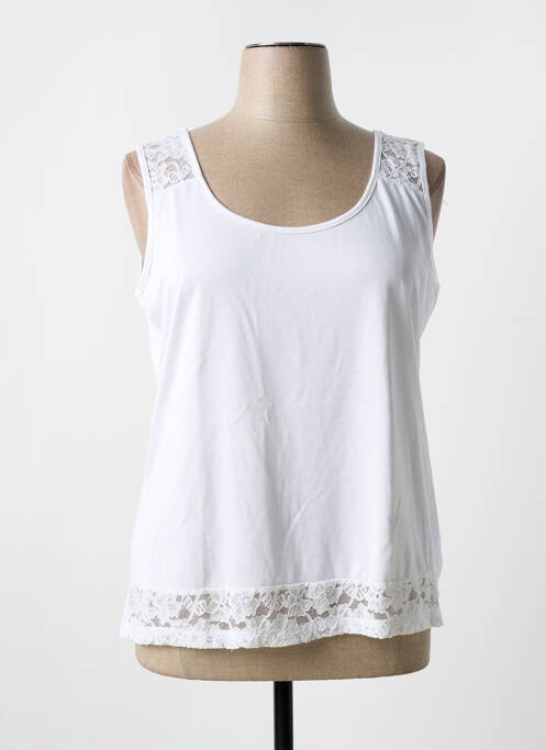 Maiou alb MARBLE femeie