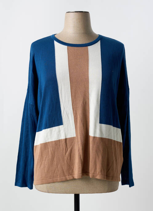 Pulover albastru MARBLE femeie