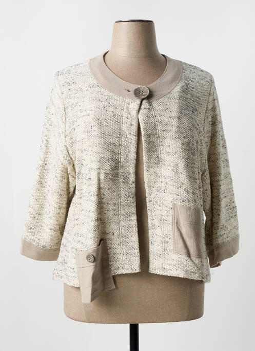 Vestă cu mâneci lungi gri MERI & ESCA femeie