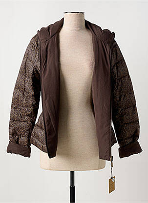 Geacă matlasată maro SURKANA femeie