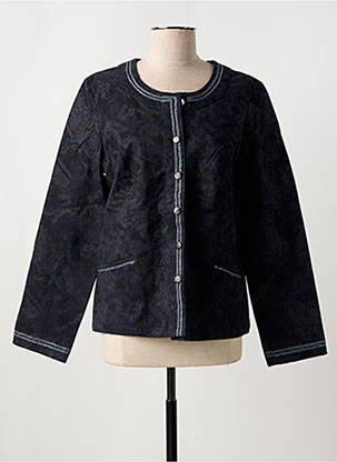 Jachete casual guler rotund albastru JAC JAC femeie