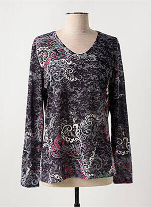 Tricou gri EL INTERNATIONALE femeie