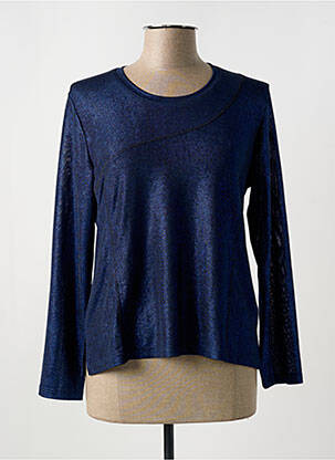 Tricou mâneci lungi mâneci lungi albastru JEAN GABRIEL femeie